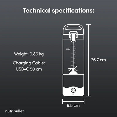 Nutribullet McLaren F1 Team Edition Portable Blender 2778 – Papaya