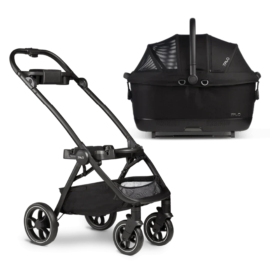 Tavo Maeve™ iso Pet Car Seat + Roscoe™ Stroller