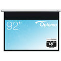 Optoma DE9092EGA 92inch diagonal 16:9 Electric Projector Screen