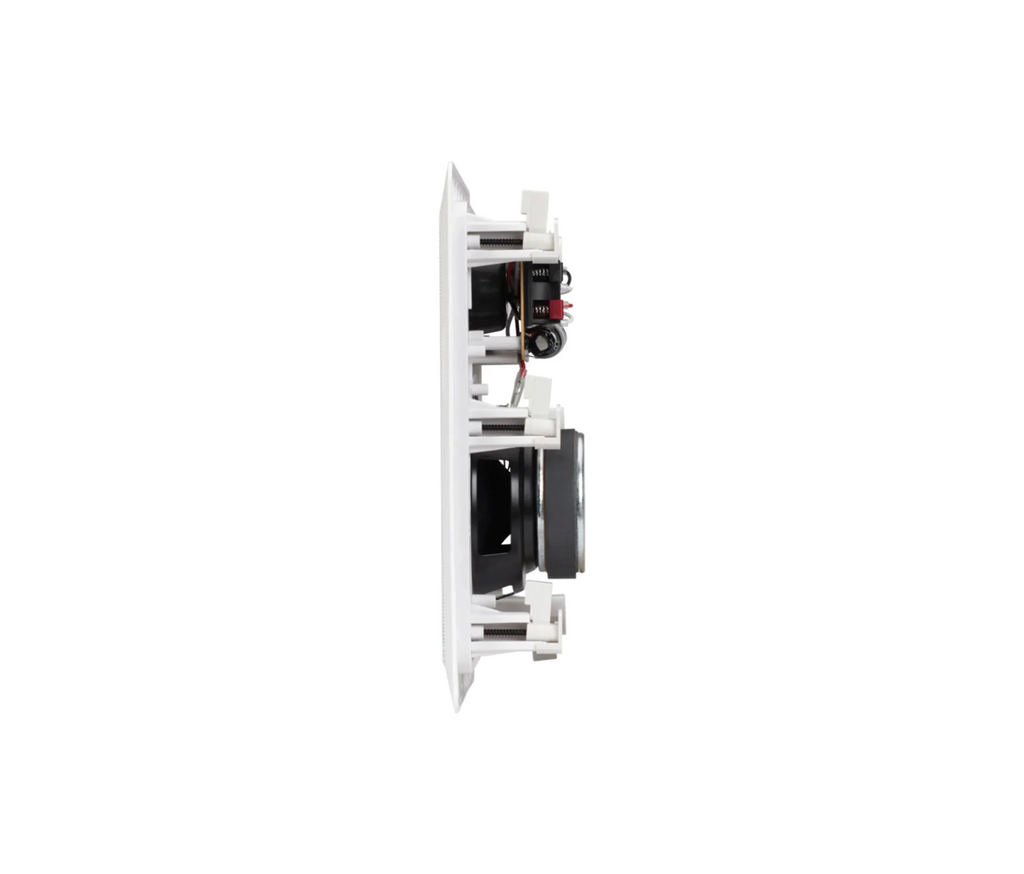 Polk RC55i High-Quality In-Wall Speakers Pair with 5.25inch Drivers White