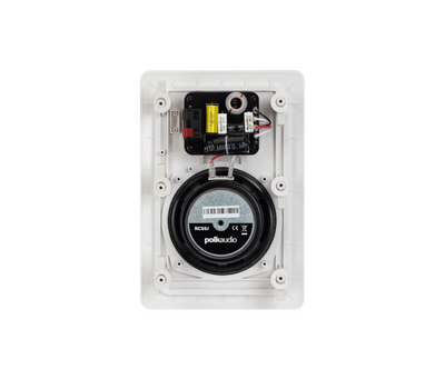 Polk RC55i High-Quality In-Wall Speakers Pair with 5.25inch Drivers White