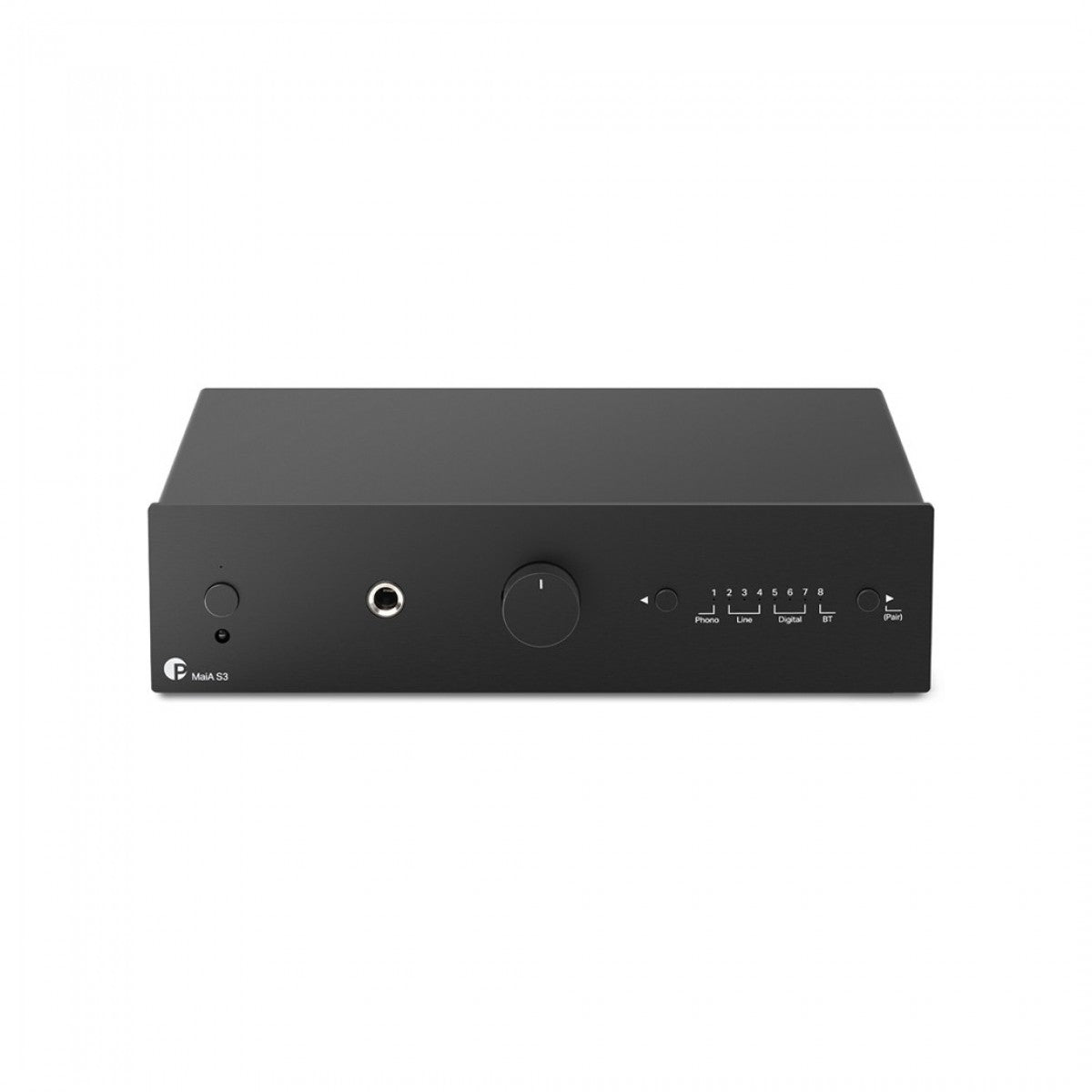 Pro-Ject Colourful Audio System 2 with Debut EVO 2 Turntable MaiA S3 Amplifier and Speaker Box 5 S2 Speakers - Satin Black