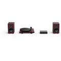 Pro-Ject Colourful Audio System 2 with Debut EVO 2 Turntable MaiA S3 Amplifier and Speaker Box 5 S2 Speakers - Satin Wine Red