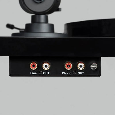 Pro-Ject E1 BT Bluetooth Belt Driven Turntable with Built-in Phono Preamp - White