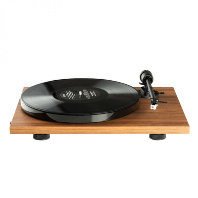 Pro-Ject E1 Phono Belt Driven Turntable with Built-in Phono Preamp - Walnut