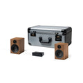 Pro-Ject HiFi Travel Set including Stereo Box S3 BT Amp & Speaker Box 3E Carbon Speakers - Walnut