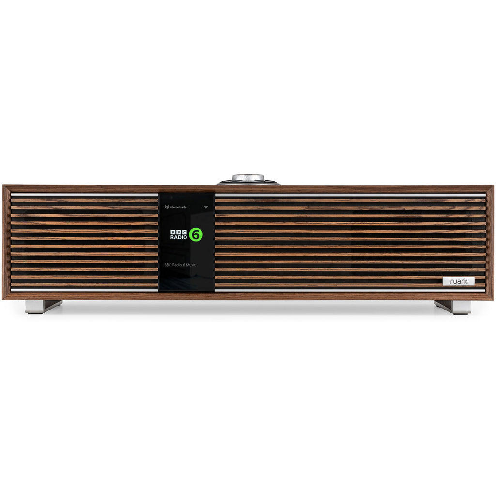 Pro-Ject T1 EVO Phono Belt-Driven Turntable and Ruark R410 Integrated Wireless Music System Walnut HiFi Package