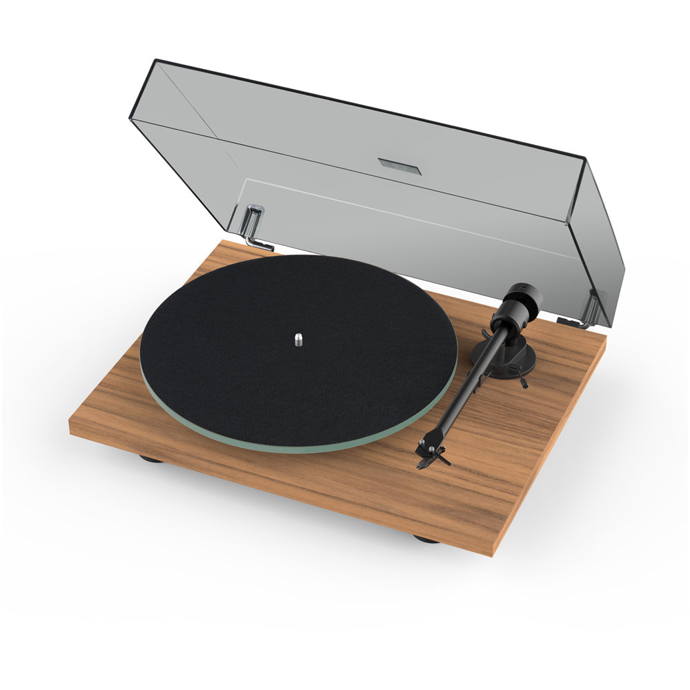 Pro-Ject T1 EVO Phono Belt-Driven Turntable and Ruark R610 Streaming Music Console Walnut HiFi Package