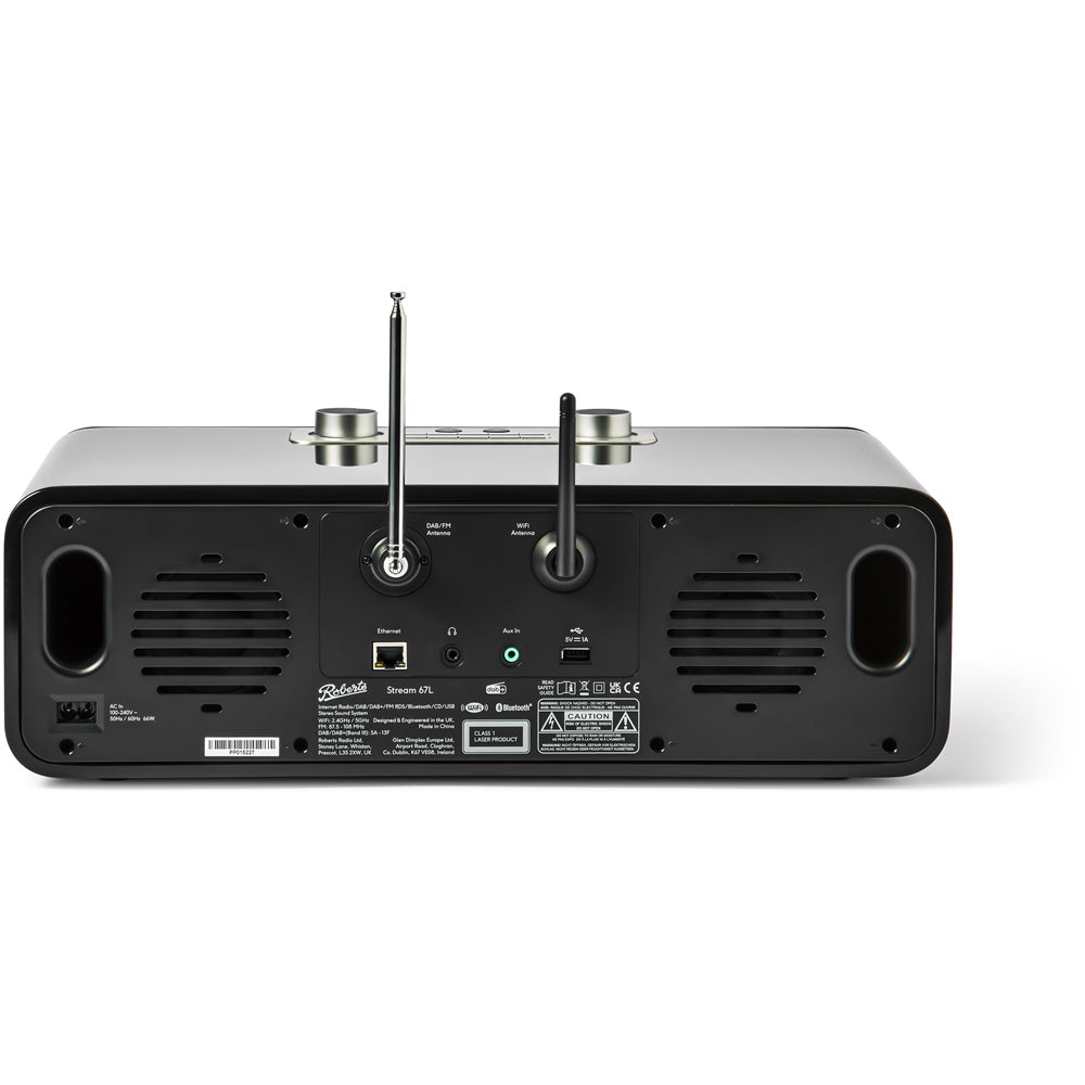 Pro-Ject T1 EVO Phono Turntable and Roberts Stream 67L All In One Smart Music System Black HiFi Package