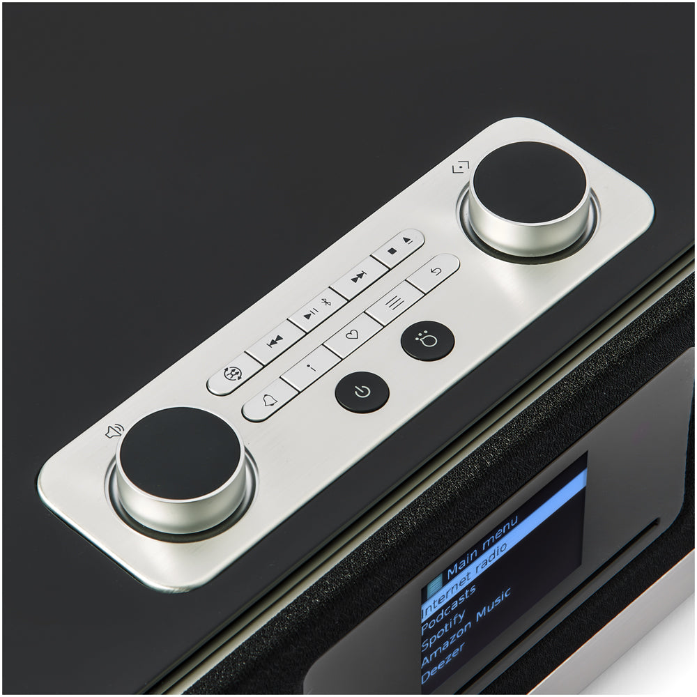 Pro-Ject T1 EVO Phono Turntable and Roberts Stream 67L All In One Smart Music System Black HiFi Package