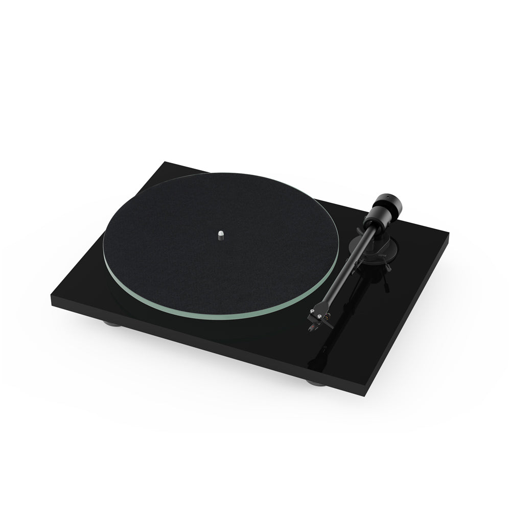 Pro-Ject T1 EVO Phono Turntable with Ruark MR1 MK3 Active Bluetooth Speakers & RS1 Subwoofer Black