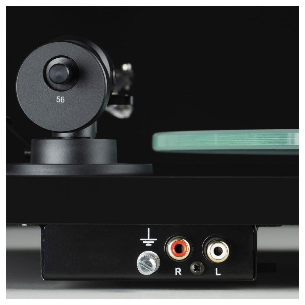 Pro-Ject T1 EVO Standard Turntable and Ruark MR1 MK3 Active Bluetooth Speakers with Built-in MM Phono Preamp Walnut