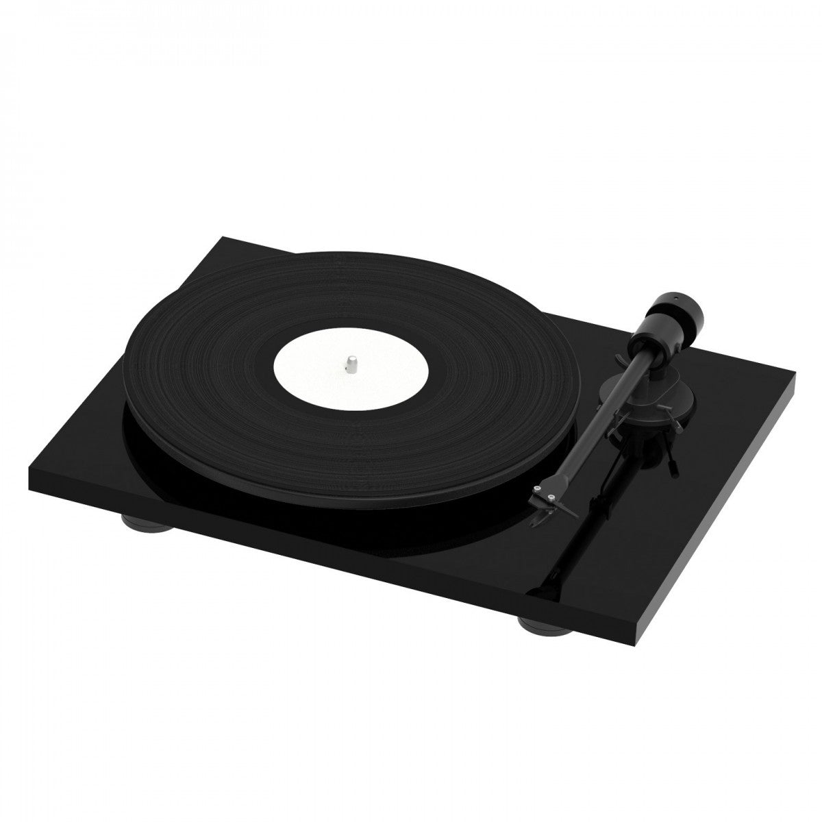 Pro-Ject T1 EVO Standard Turntable with Ruark MR1 MK3 Active Bluetooth Speakers & RS1 Subwoofer Black