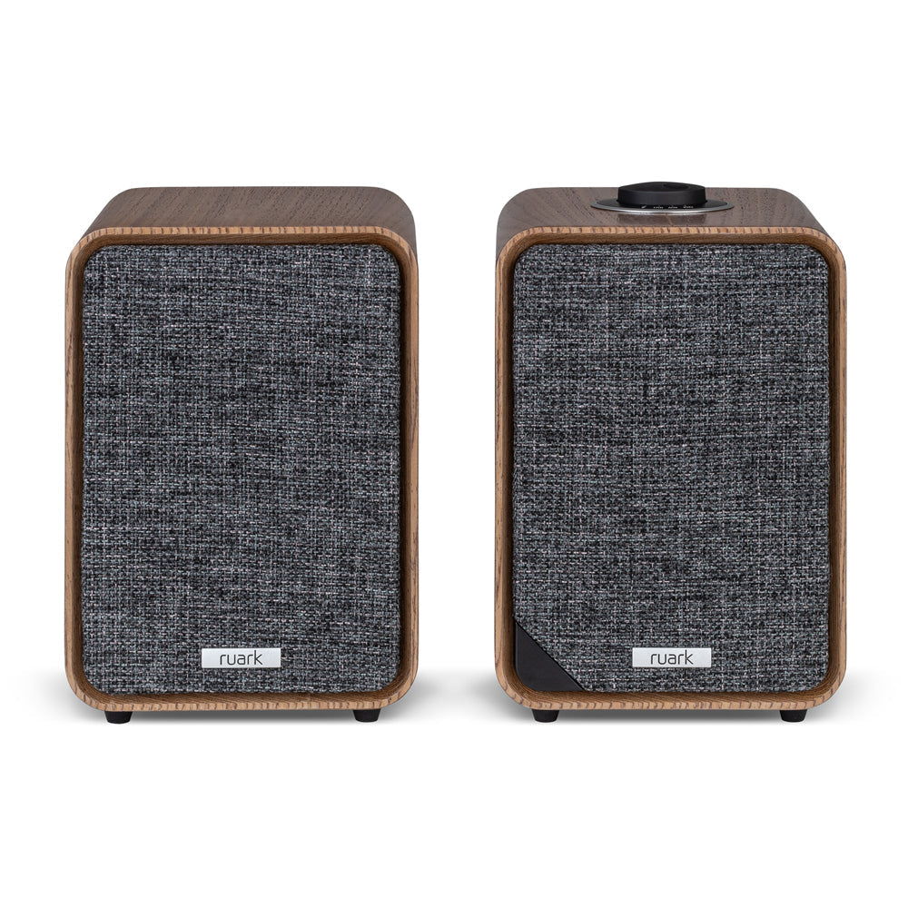 Pro-Ject T1 EVO Standard Turntable with Ruark MR1 MK3 Active Bluetooth Speakers & RS1 Subwoofer Walnut