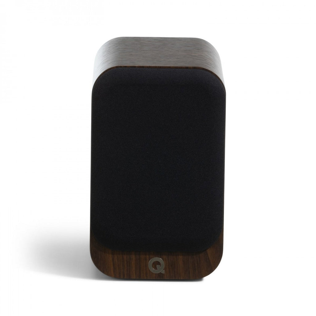 Q Acoustics 3010c Bookshelf Speakers Pair Claro Walnut