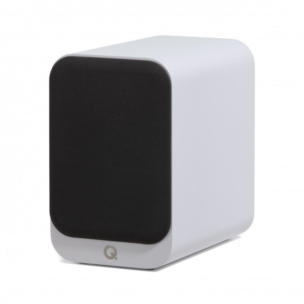 Q Acoustics 3020c Bookshelf Speakers Pair Satin White