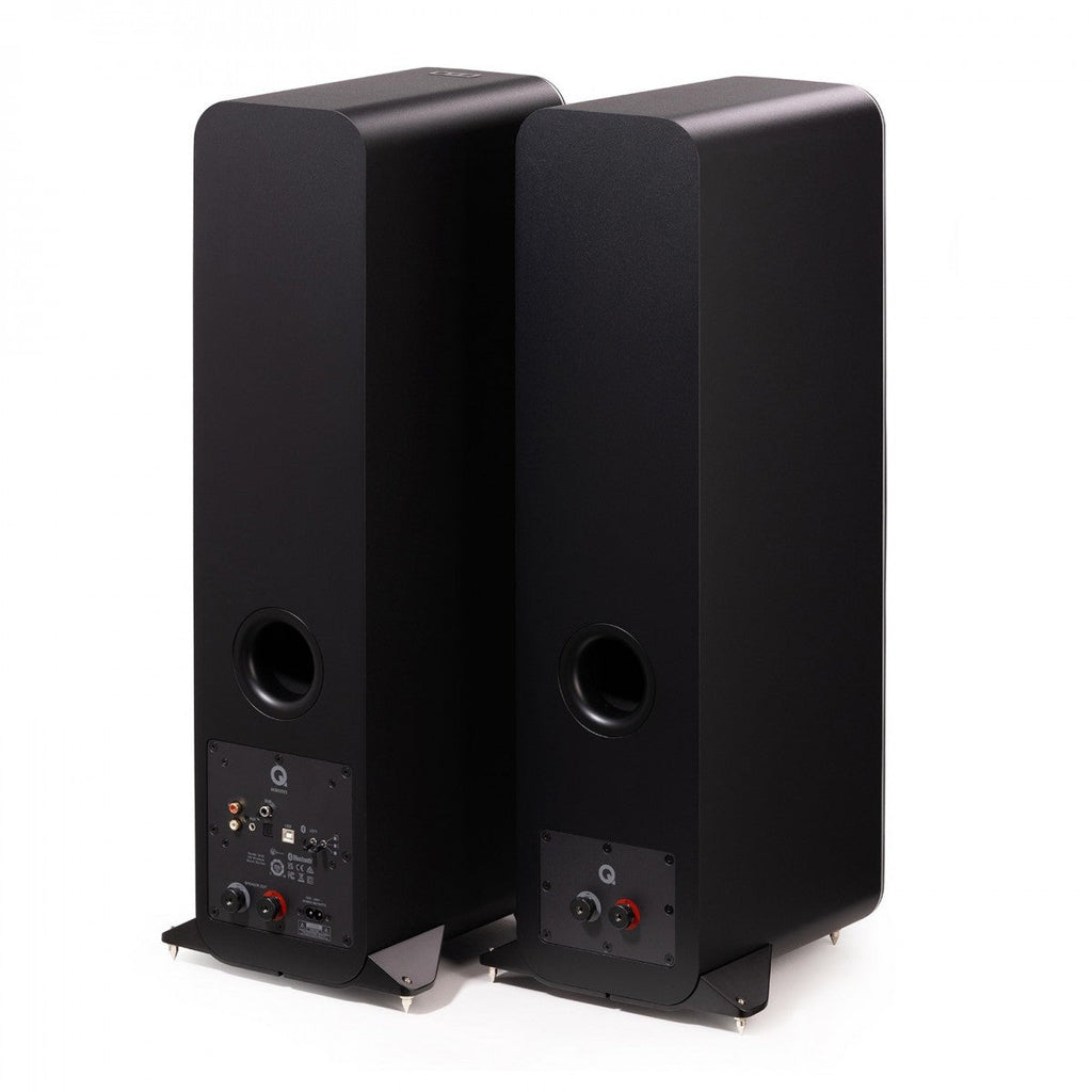 Q Acoustics M40 Powered Bluetooth Floorstanding Speakers Pair Black