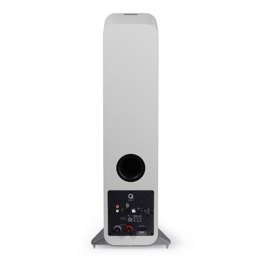 Q Acoustics M40 Powered Bluetooth Floorstanding Speakers Pair White