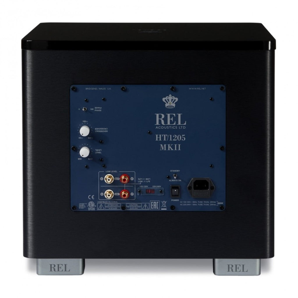 REL HT 1205 MKII 500 Watt Subwoofer - Black