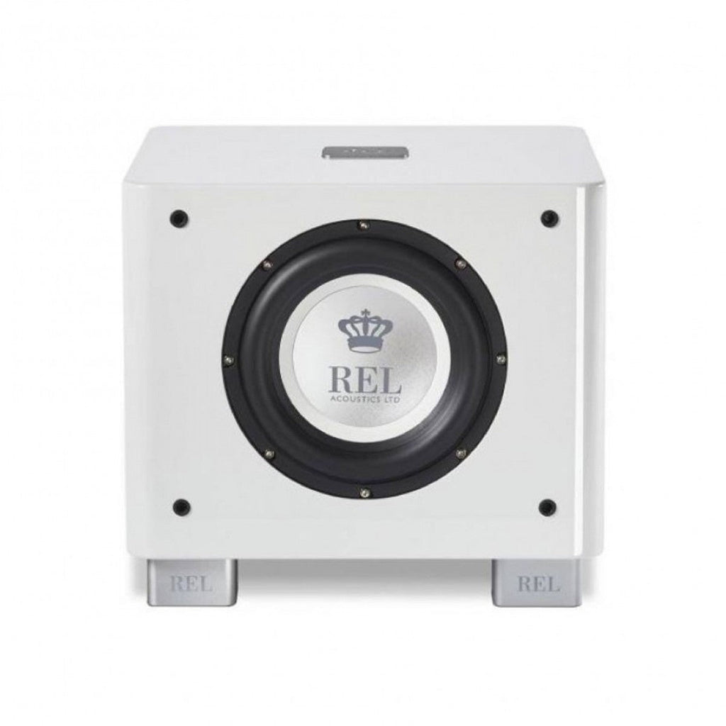 REL T7x 200 Watt Subwoofer - White