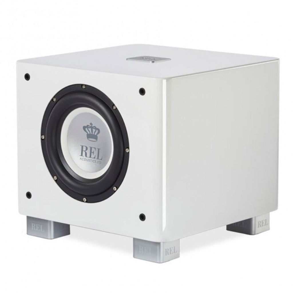 REL T7x 200 Watt Subwoofer - White