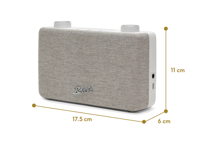 Roberts PLAY 11 DAB DAB+ FM Portable Digital Radio White
