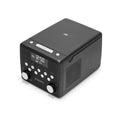Roberts SOUND 49 FM DAB DAB+ Digital Clock Radio with Bluetooth and CD Player - Black