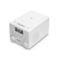 Roberts SOUND 49 FM DAB DAB+ Digital Clock Radio with Bluetooth and CD Player - White