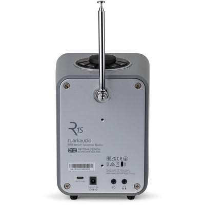 Ruark R1S DAB DAB+ FM Internet Bluetooth WiFi Smart Radio with Remote Bundle - Cream