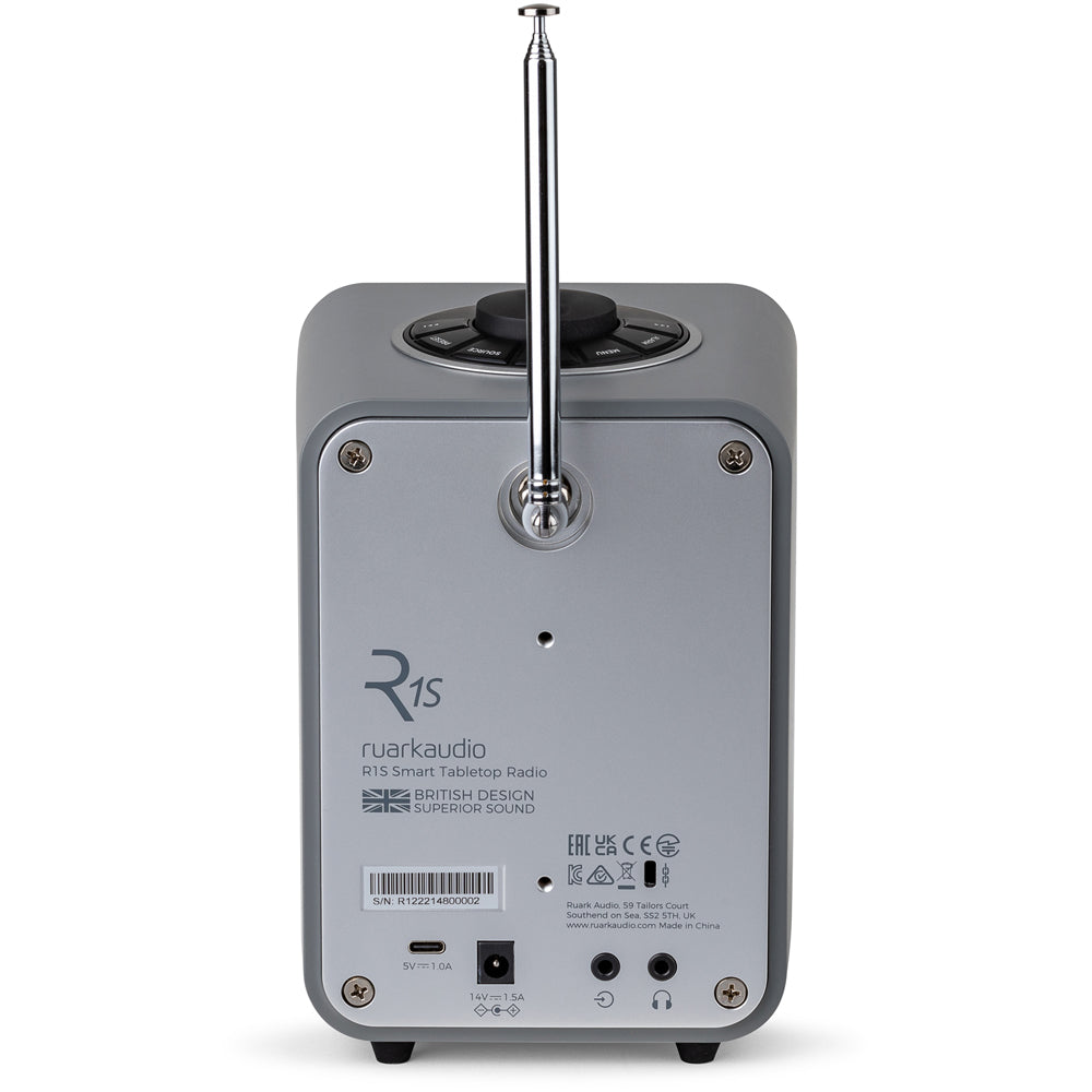 Ruark R1S Premium DAB DAB+ FM Bluetooth USB Digital Smart Radio Light Cream
