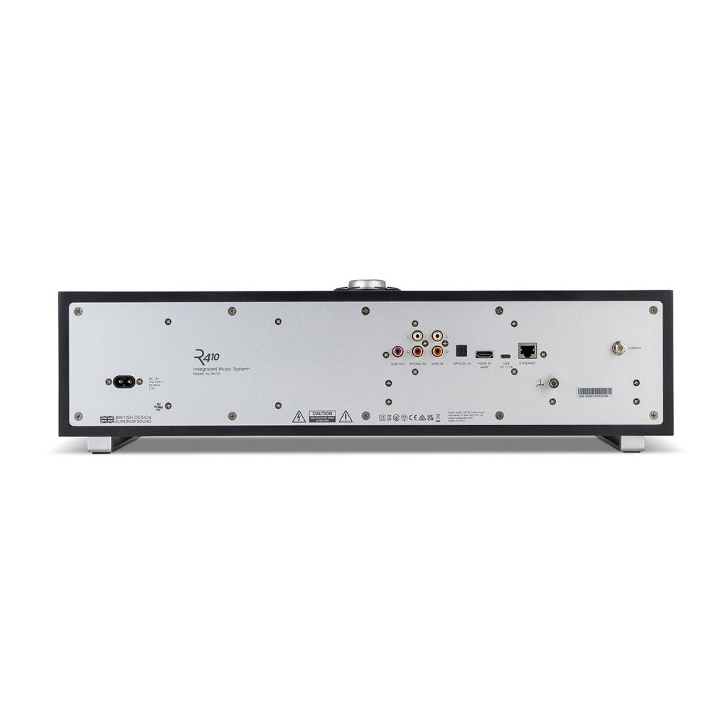 Ruark R410 Integrated Music System Satin Charcoal with R-CD100 USB CD Player Package