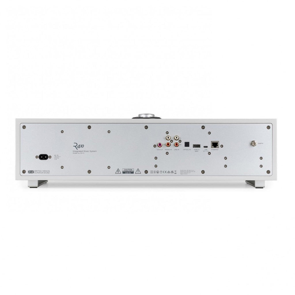 Ruark R410 Integrated Music System Soft Grey with R-CD100 USB CD Player Package