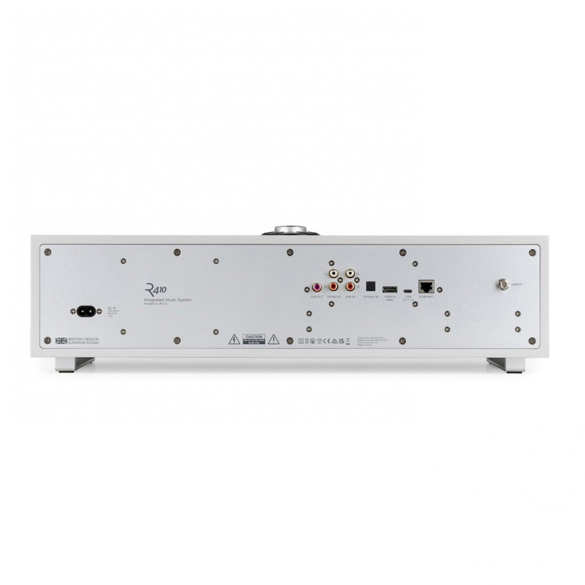 Ruark R410 Integrated Music System Soft Grey with R-CD100 USB CD Player Package