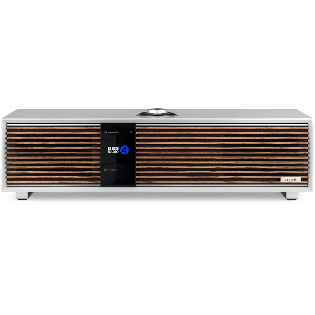 Ruark R410 Integrated Music System Soft Grey with R-CD100 USB CD Player Package