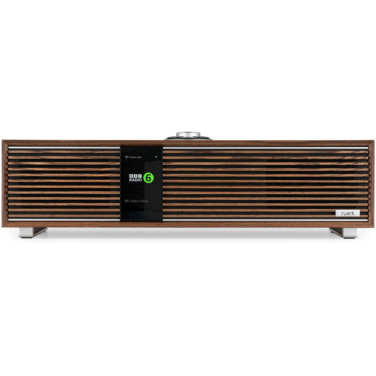 Ruark R410 Music System with R-CD100 CD Player & Pro-Ject T1 EVO Phono Turntable - Walnut