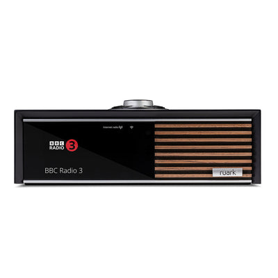 Ruark R610 Music Console Charcoal with Acoustic Energy AE300 MK2 Bookshelf Speakers Black HiFi Package