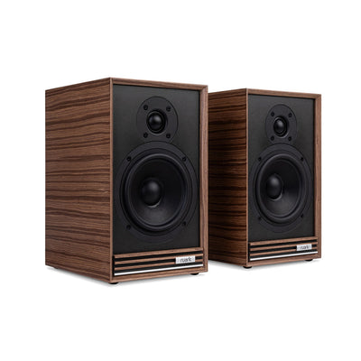 Ruark R610 Music Console with Sabre-R Bookshelf Speakers Streaming System Fused Walnut