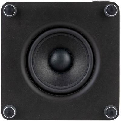 Ruark RS1 100W Subwoofer Rich Walnut Veneer with Slate Grey Fabric Grille