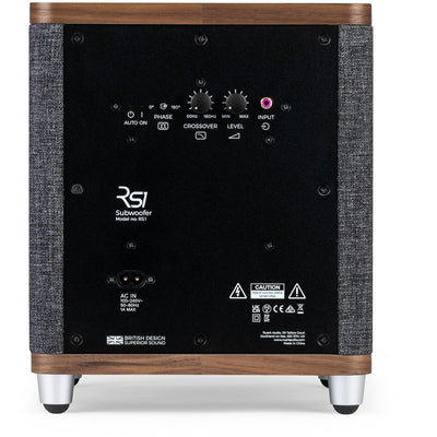 Ruark RS1 Subwoofer with MR1 MK3 Active Bluetooth Speakers Pair Rich Walnut