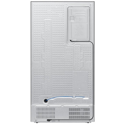 Samsung Bespoke AI RS90F66BETEU Plumbed American Fridge Freezer with Family Hub Silver