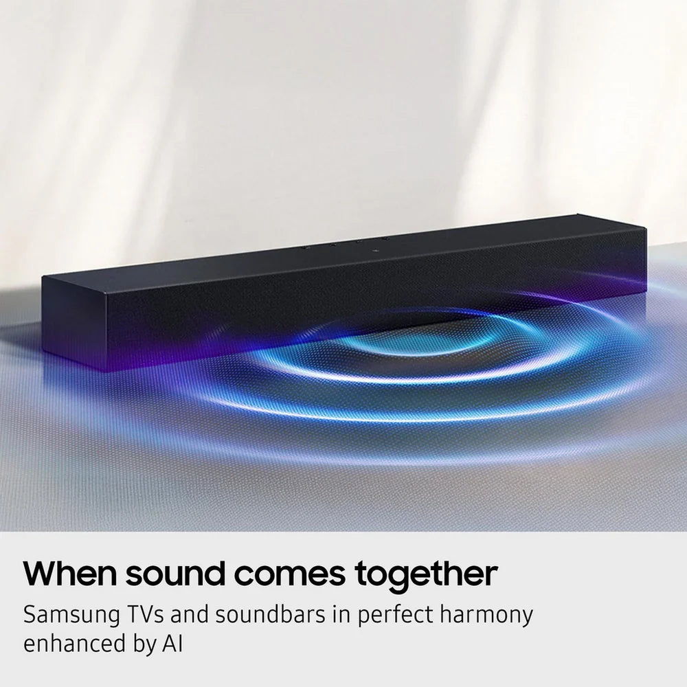 Samsung HW-B400F 2.0ch Wireless Soundbar in Titan Black 2025
