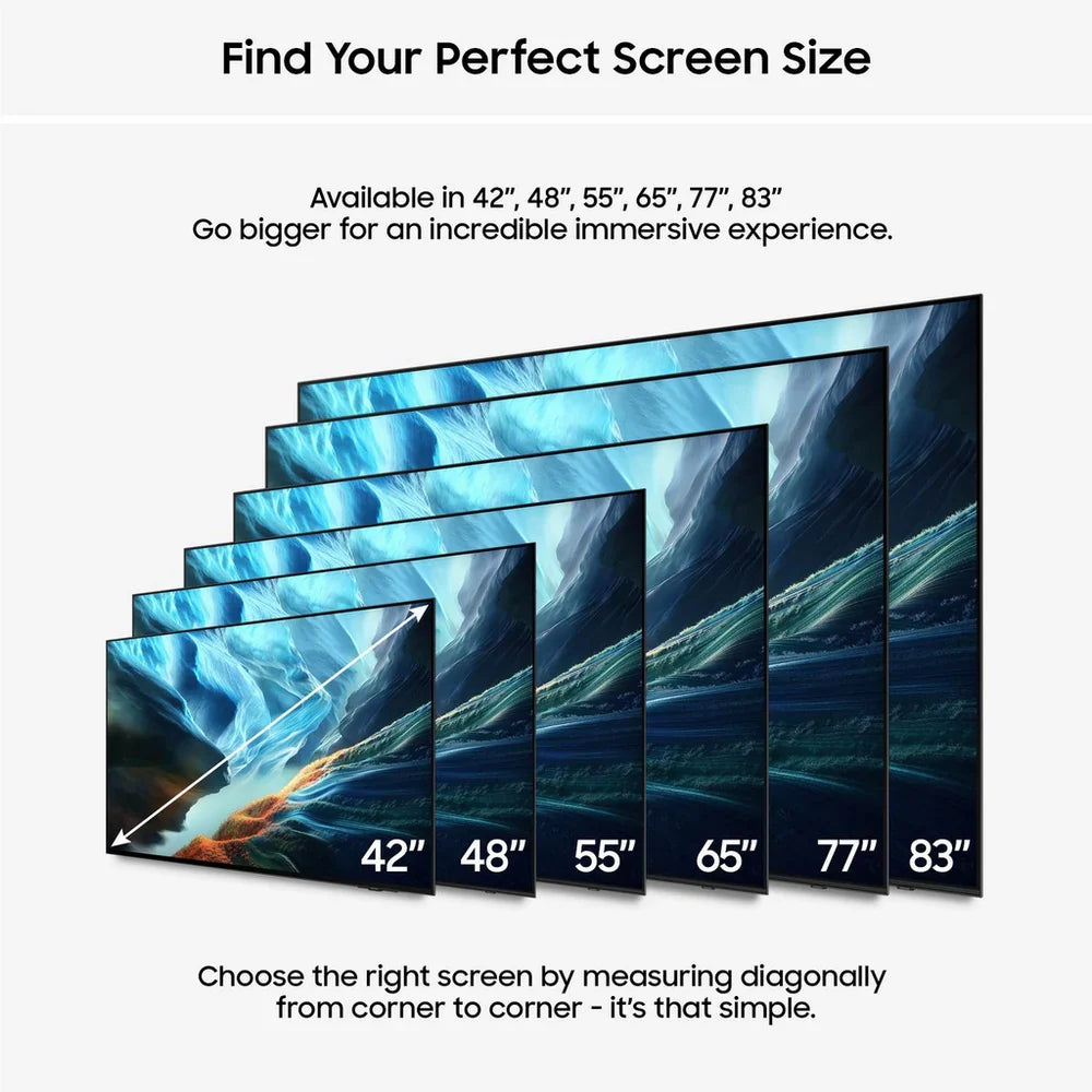 Samsung QE48S90HAEXXU 48 Inch S90H 4K OLED Ultra HD HDR AI Smart TV 2026