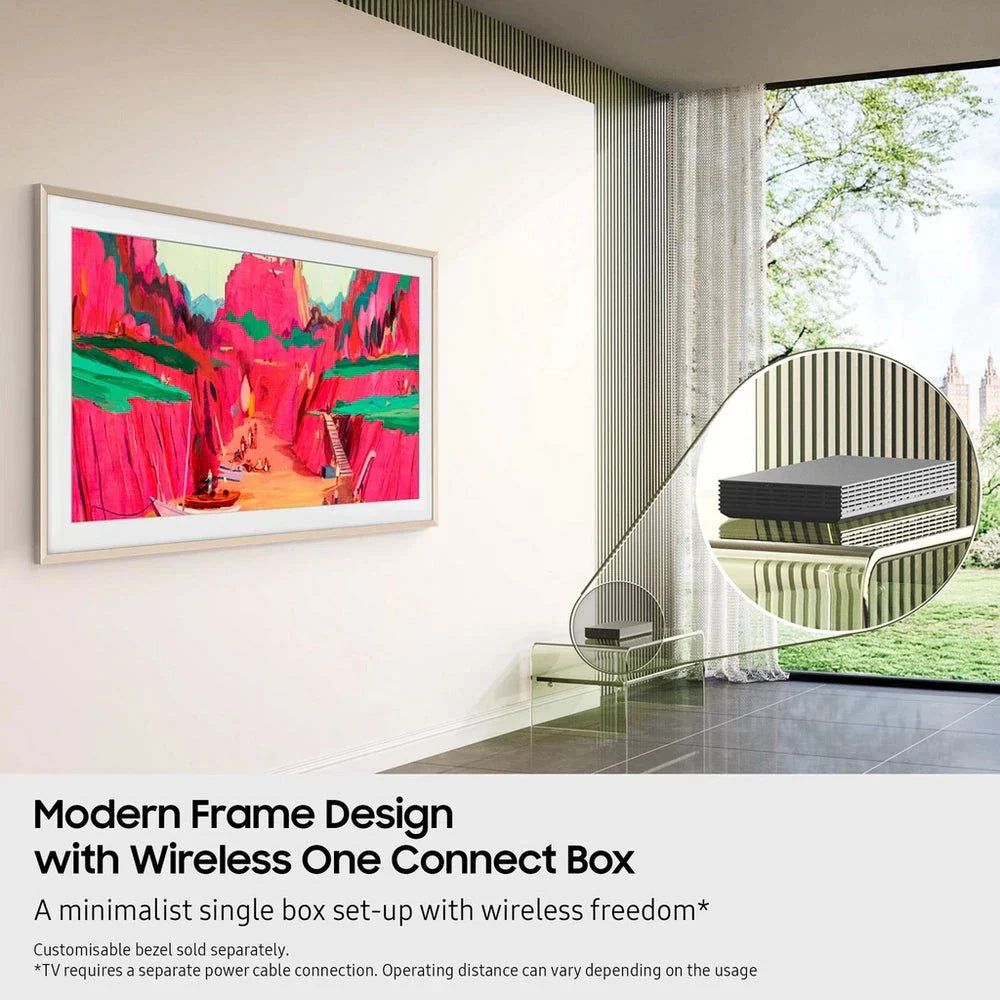 Samsung QE85LS03FWUXXU 85 Inch The Frame Pro LS03FW Art Mode Neo QLED 4K Vision Ultra HD HDR Smart AI TV