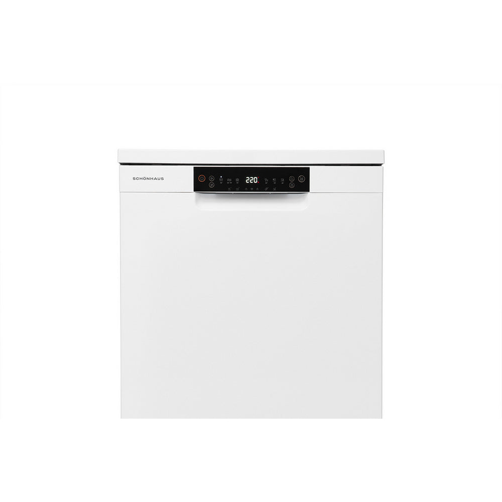 Schonhaus DWSF0115FSBW Freestanding Full Size Dishwasher with 15 Place Settings - Clearance