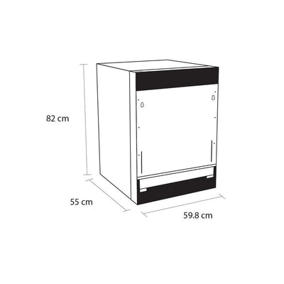 Sensis DWI0113FSDW Integrated Full Size Dishwasher with 13 Place Settings
