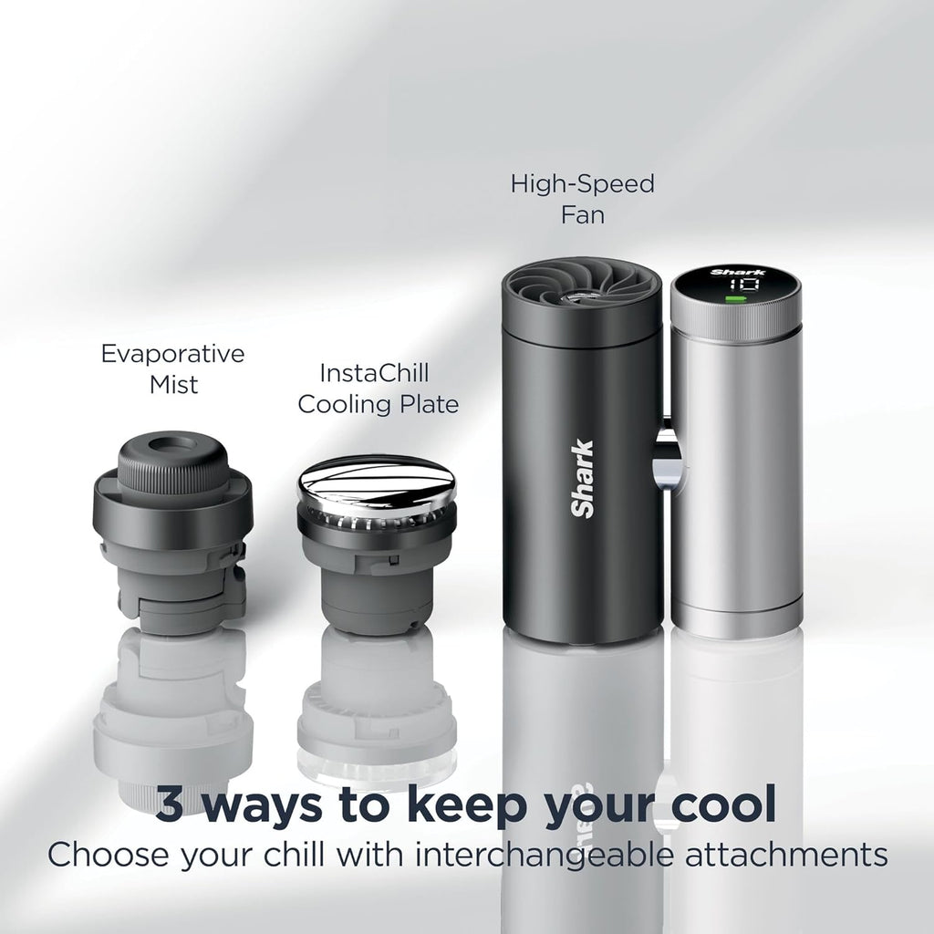 Shark ChillPill 3-in-1 Fan, Mist & InstaChill System – Iced Latte FA022UKBR