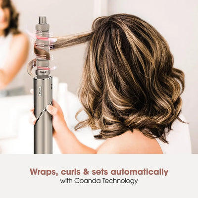 Shark FlexStyle HD426SLUK Air Styler and Hair Dryer for Straight & Wavy Hair - Stone