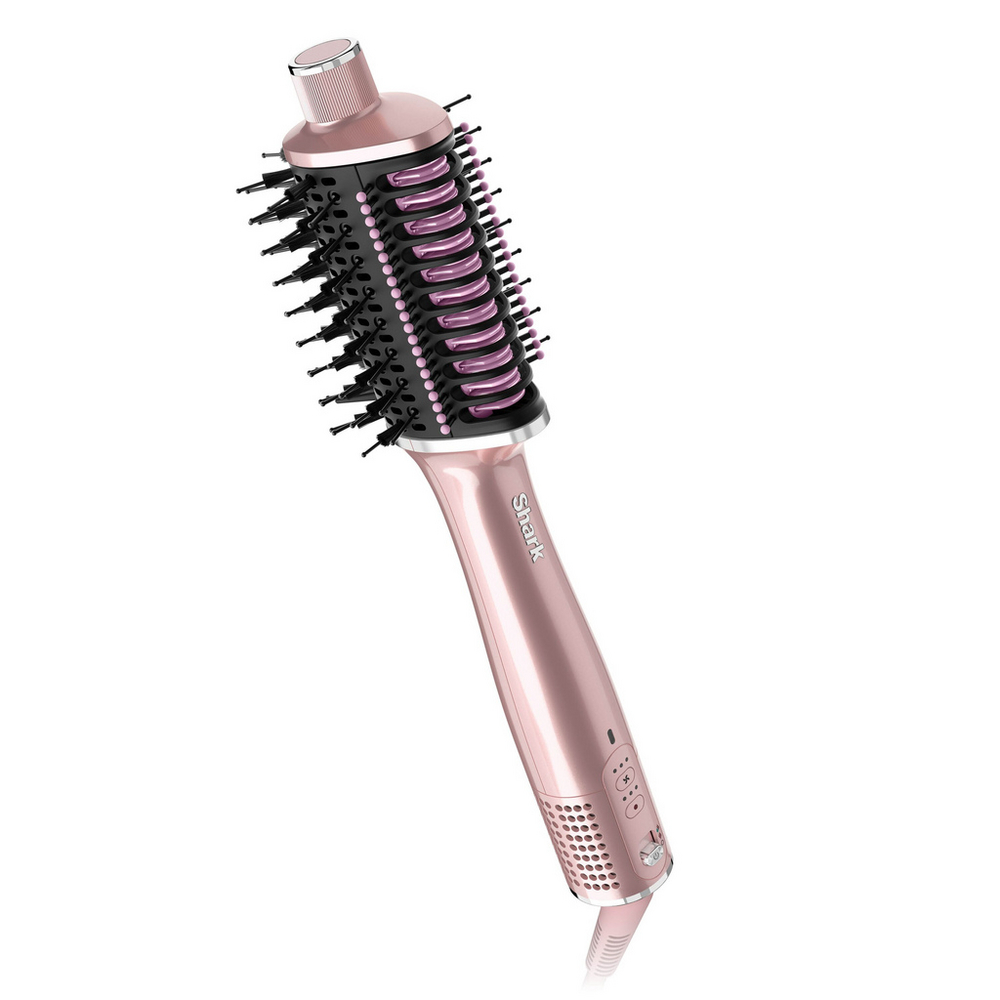 Shark Glossi HT302UKPK 2-in-1 Hot Brush and Air Glosser Brush Lychee