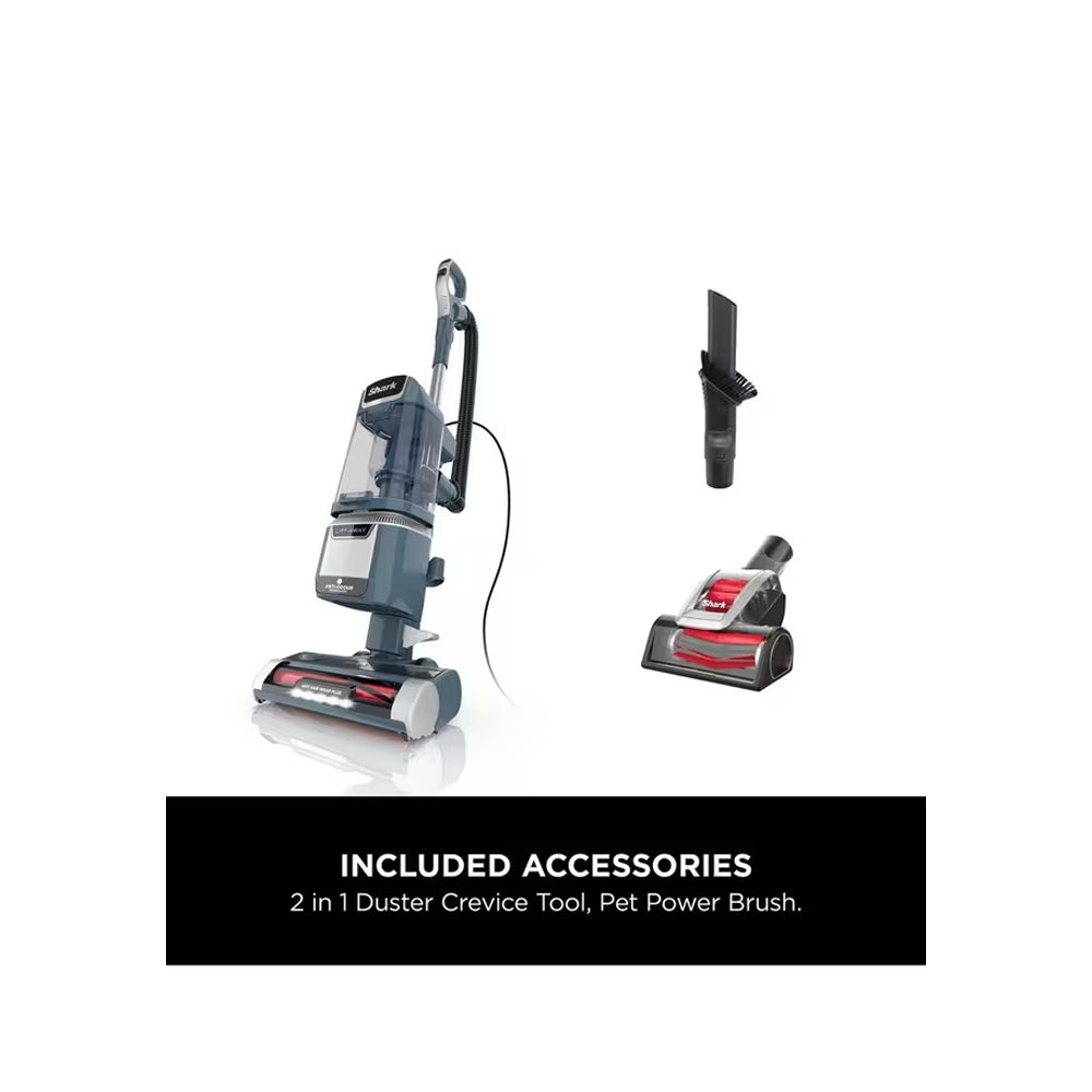 Shark NZ780UKT Anti Hair Wrap Plus Upright Pet Vacuum with Lift-Away - Smoky Grey