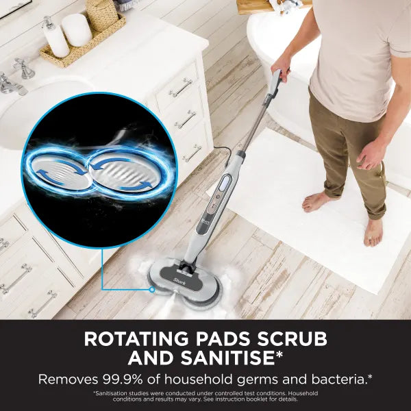 Shark S8201UK Steam and Scrub Automatic Steam Mop with Steam Blaster